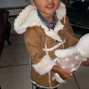 Adorable shearling style baby coat 12 to 18months